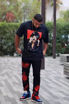 Футболка Fashion Nova 10730080, черный