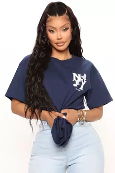 Футболка Fashion Nova 21690413W, нави