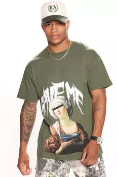 Футболка Fashion Nova 22023838, зеленый