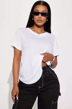 Футболка Fashion Nova 74013, белый