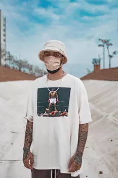 Футболка Fashion Nova ALI5438, кремовый