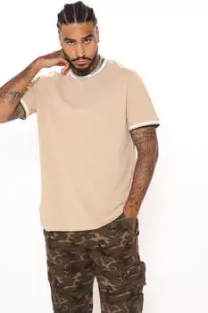 Футболка Fashion Nova CKTS3576, песочный