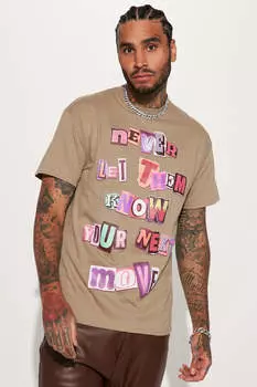 Футболка Fashion Nova FNMOVE22, песочный