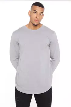 Футболка Fashion Nova SCLSTEE, серый