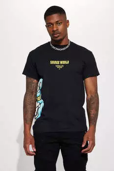 Футболка Fashion Nova SPDN2163M, черный