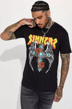 Футболка Fashion Nova SPDN2201, черный