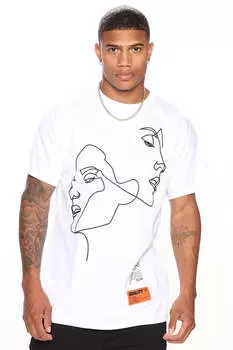 Футболка Fashion Nova SPDN819, белый