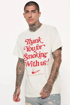 Футболка Fashion Nova THANK22, белый