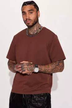 Футболка Fashion Nova ZDF01K310080, шоколад
