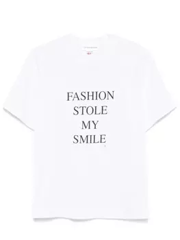 Футболка Fashion Stole My Smile Victoria Beckham, белый