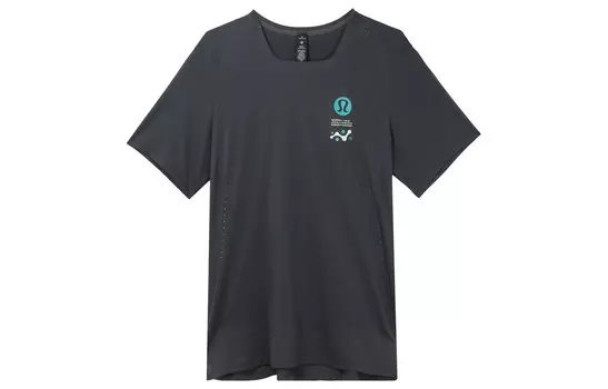 Футболка Fast And Free для мужчин Lululemon, серый