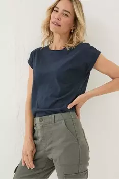 Футболка Fat Face, синий