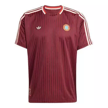Футболка fc bayern terrace icons jersey Adidas, красный