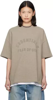 Футболка Fear of God EENTIAL серая Bonded Fear of God ESSENTIALS