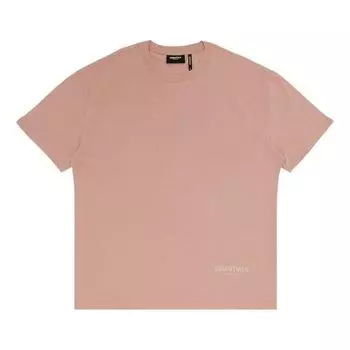 Футболка Fear of God Essentials Boxy 3M Logo T-Shirt 'Blush', розовый