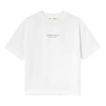 Футболка Fear of God Essentials Classic Tee 'Cloud White', белый