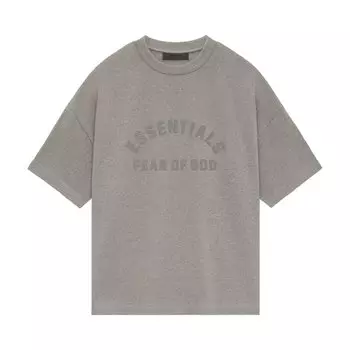 Футболка Fear Of God Essentials Fear of God Essentials Heavy Short-Sleeve Tee, серый