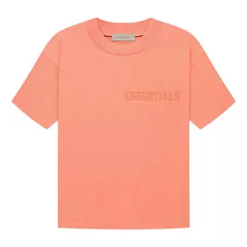 Футболка Fear of God Essentials FW22 Short Sleeve Tee Coral, цвет coral