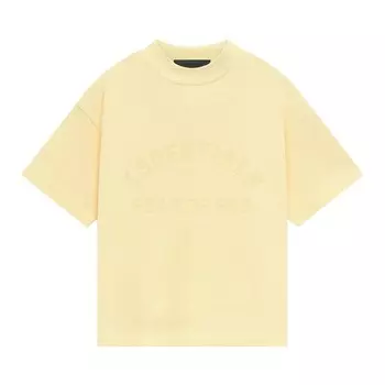Футболка Fear of God Essentials Kids Heavy Jersey Short-Sleeve Tee, цвет Garden Yellow