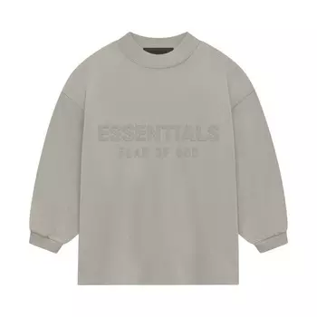 Футболка Fear of God Essentials Kids Long-Sleeve T-Shirt, цвет Seal