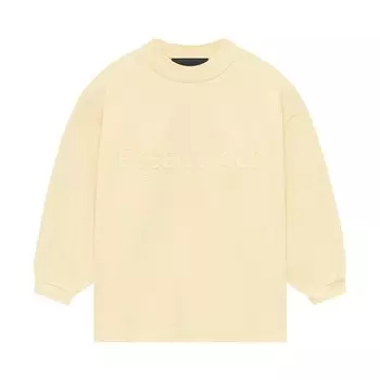 Футболка Fear of God Essentials Kids Long-Sleeve Tee, цвет Garden Yellow