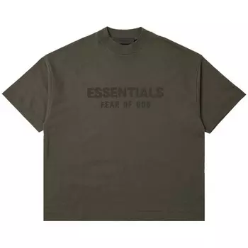 Футболка Fear of God Essentials Kids Short-Sleeve Tee, цвет Ink