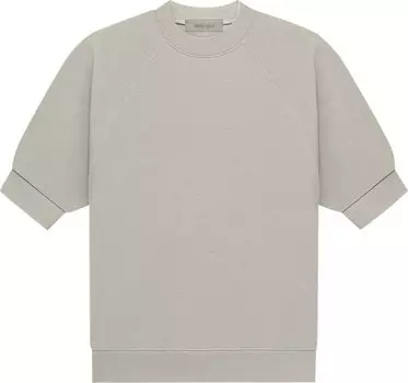 Футболка Fear of God Essentials Short-Sleeve Waffle Sweatshirt 'Seal', серый