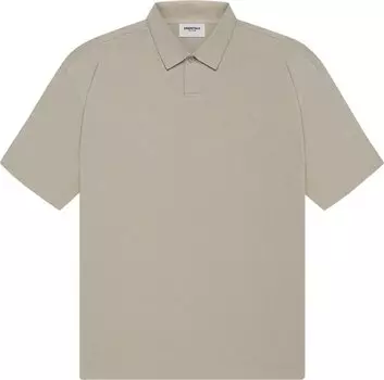 Футболка Fear of God Essentials Short-Sleeve Polo 'Moss', зеленый