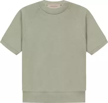 Футболка Fear of God Essentials Short-Sleeve Raglan Crewneck 'Seafoam', зеленый