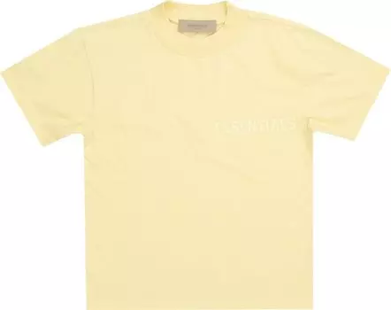 Футболка Fear of God Essentials Short-Sleeve Tee 'Canary', желтый