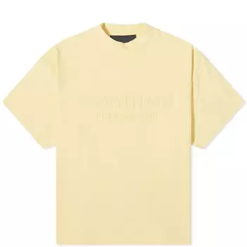 Футболка Fear Of God Essentials Spring Kids Crew Neck, цвет Garden Yellow
