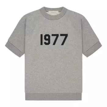 Футболка Fear of God Essentials SS22 Sweatshirt Dark Oatmeal 1977
