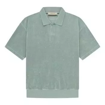Футболка Fear of God Essentials SS23 Terry Polo 'Sycamore', цвет sycamore
