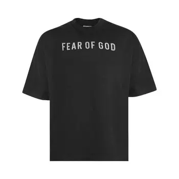 Футболка Fear of God Short-Sleeve Tee Black, черный