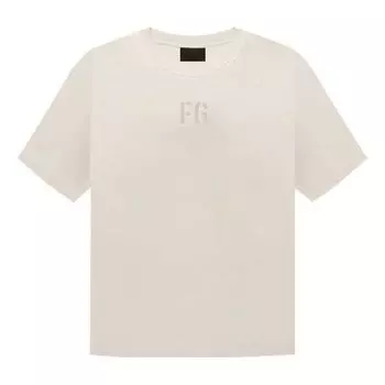 Футболка Fear of God the-seventh-collection FG Tee Vintage Concrete White, белый