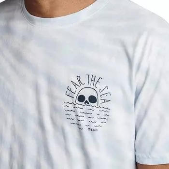 Футболка Fear The Sea с короткими рукавами мужская Roark, светло-синий