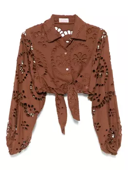 Футболка Febe MC2 Saint Barth, коричневый