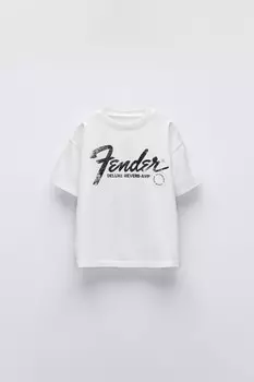 Футболка fender ZARA, белый