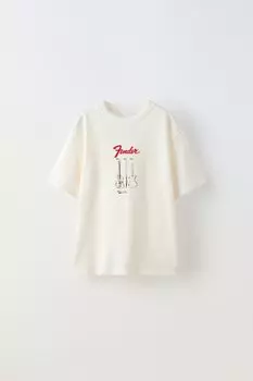 Футболка fender ZARA, устрично-белый