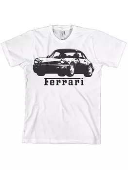 Футболка Ferrari, белый