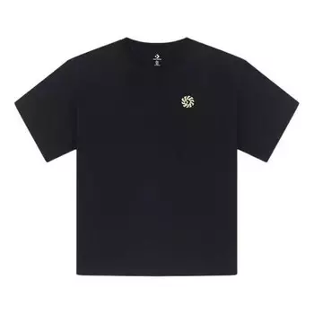 Футболка festival vibe t-shirt 'black' Converse, черный