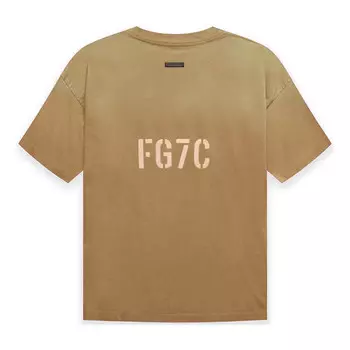 Футболка fg7c tee 'vintage army' Fear Of God, зеленый