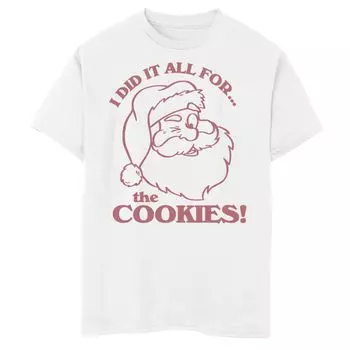 Футболка Fifth Sun Did It For The Cookies для мальчиков 8–20 лет с текстом и графическим рисунком Licensed Character
