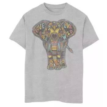 Футболка Fifth Sun Love Elephant для мальчиков 8–20 лет с рисунком слона Licensed Character