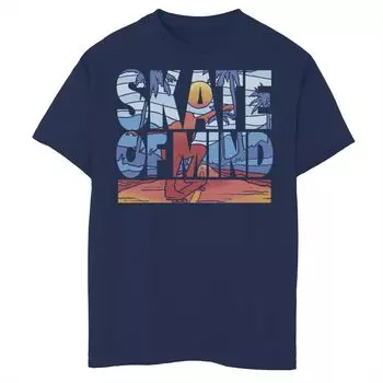 Футболка Fifth Sun Skate Of Mind для мальчиков 8–20 лет с графическим рисунком и текстовым заполнением Fifth Sun