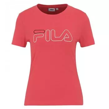 Футболка Fila FAW0335 Short Sleeve Round Neck, оранжевый