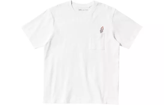 Футболка Final Fantasy Co-brand для мужчин, белая Uniqlo, белый