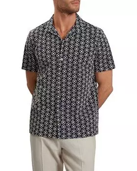 Футболка Finlays Relaxed Fit с вышивкой Ted Baker, синий