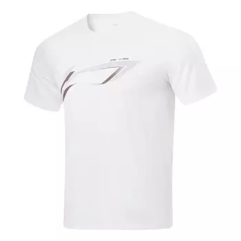 Футболка фитнес-серия спортивная футболка Li-Ning, белый