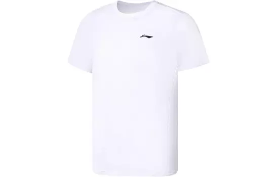 Футболка Fitness Series для мужчин, белая Lining, белый